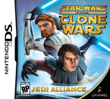 Star Wars - The Clone Wars - Jedi Alliance (USA) (En,Fr,De,Es) box cover front